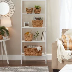 Design Imports Set Of 5 Natural Water Hyacinth Baskets -Storage Store GUEST eec4a58f 9500 426b 8689 74d12c5a0e38