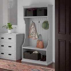 3pc Melanie Woven Fiber 2 Small And 1 Large Basket Set Chocolate - Winsome -Storage Store GUEST fc2056a0 09e9 4cda 930e 2bc33f431cf6