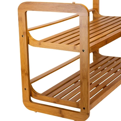 Organize It All 2 Tier Stackable Shoe Rack Lohas Collection 1 Organize It All 2 Tier Stackable Shoe Rack Lohas Collection